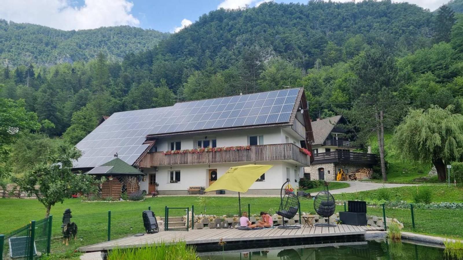 Domacija Loncnar- Apartment Bohinj Eksteriør bilde